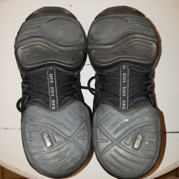 Bloch Shoes Price Firm Block Black Laced Dance Sneakers